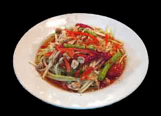 ส้มตำ ตำส้ม papaya pok pok